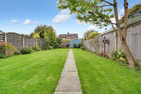 Rear garden
