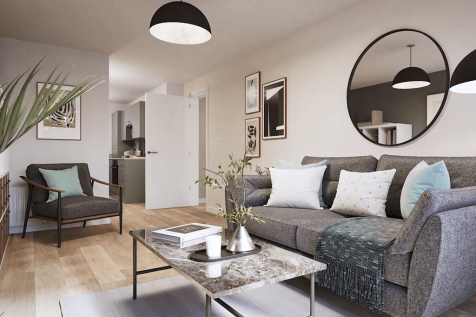 The lounge is the perfect place for entertaining with the adjoining kitchen dining area