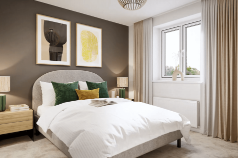 You will find 2 spacious bedrooms
