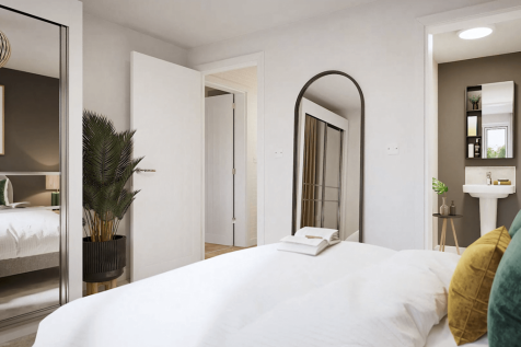 Bedroom one is the perfect private retreat