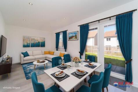 Virtually Staged Kitchen Diner