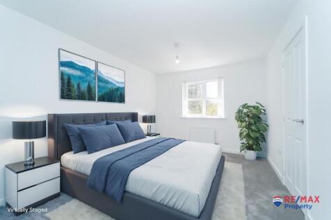 Virtually Staged Bedroom Two