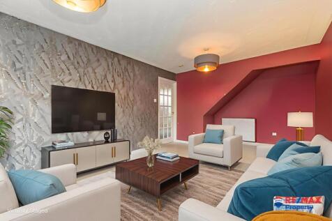 Virtually Staged Lounge