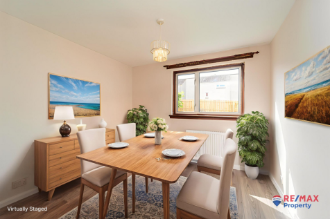 Virtually Staged Dining Room