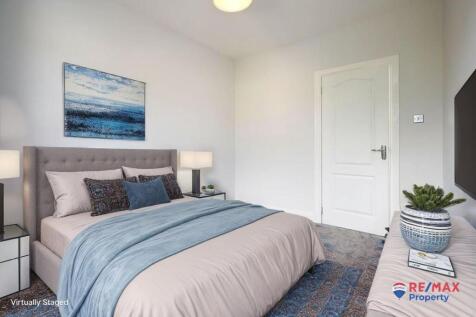 Virtually Staged Bedroom