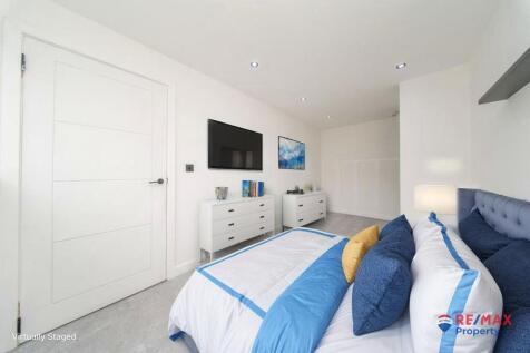 Virtually Staged Bedroom 4