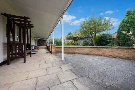REAR PATIO AREA onto REAR GARDEN