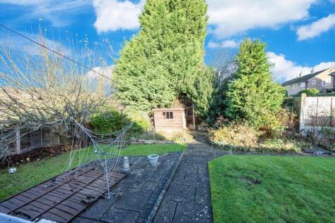 REAR GARDEN with SHED