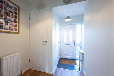 ENTRANCE HALL onto FRONT DOOR