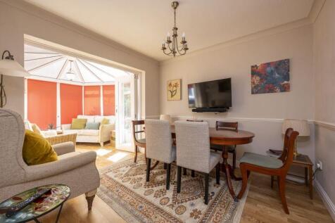 DINING ROOM into CONSERVATORY