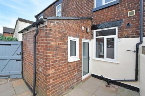 Rear of property