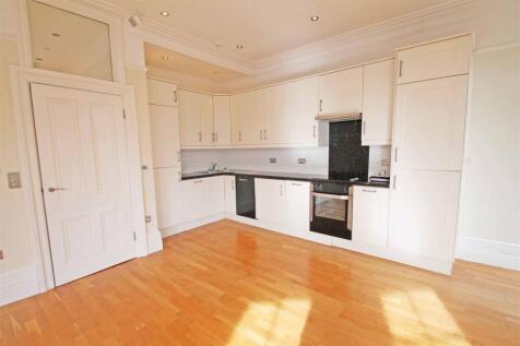 Open plan lounge kitchen