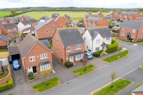 Low Drone To House