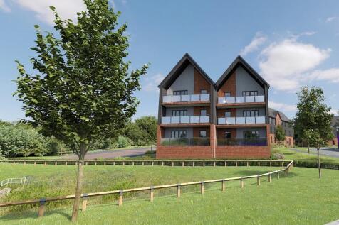 Perfectly placed with surrounding green space