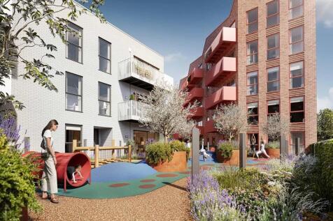 Stunning communal residents podium gardens