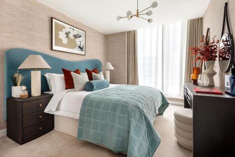 Bedrooms with floor to ceiling windows making the most of natural light