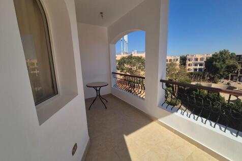 East facing balcony