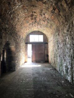 An empty arch