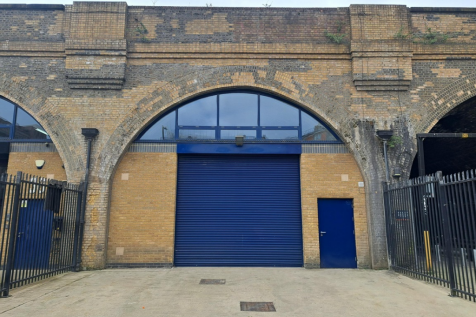 The front of an arch.