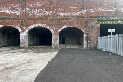 An empty arch