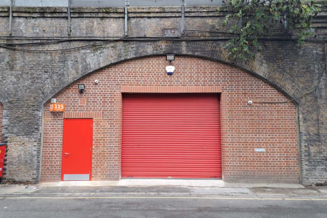 The front of an arch.