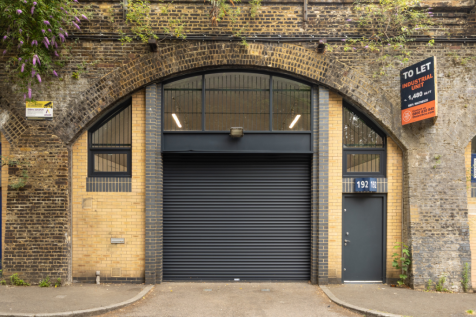 The front of an arch.