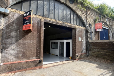 The front of an arch.