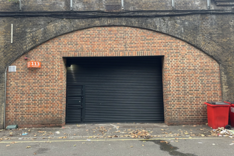 The front of an arch.