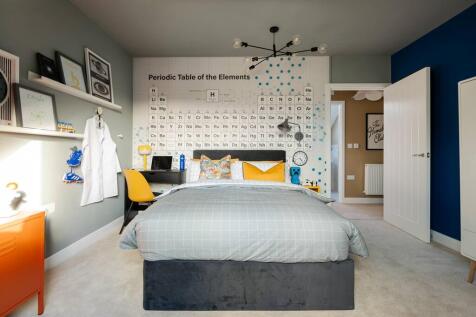 Spacious third bedroom will easily accommodate a double bed