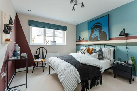 Bedrooms offer plenty of space for storage
