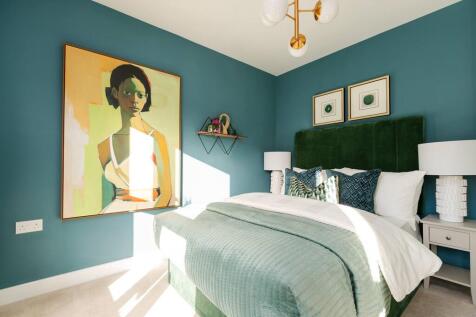 Bedroom 2 is a spacious double
