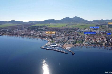 dronebilde mar de cristal mar menor la manga club