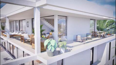 Penthouse terrasse hjørne