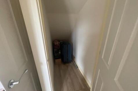 Under the stairs