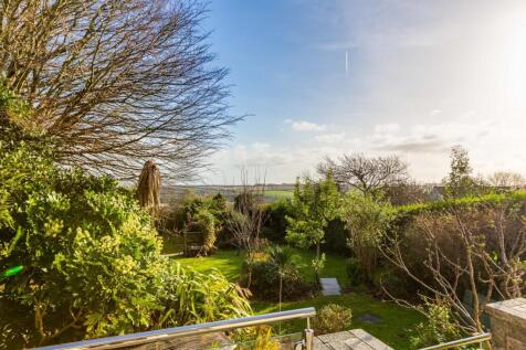 View over rear garden