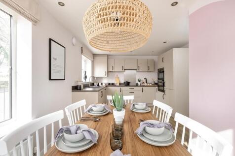 Open plan kitchen/dining area is ideal for those who love to entertain