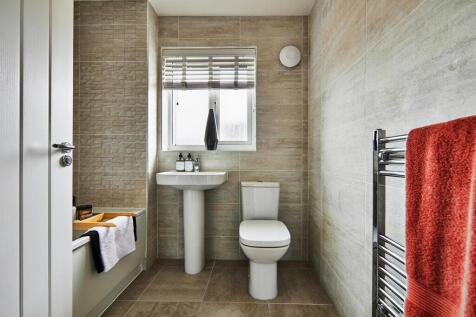 Light bright family bathroom