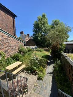 8 back garden