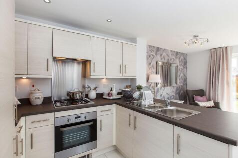 A clean contemporary kitchen awaits