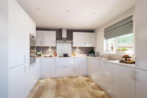 The modern, easy to clean kitchen
