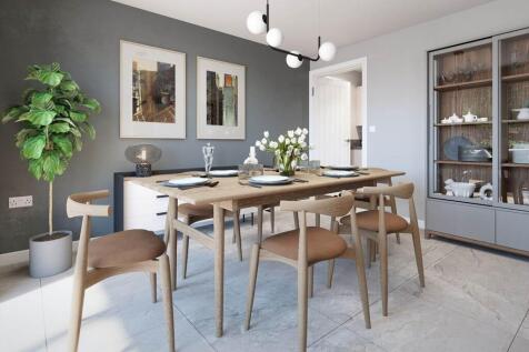 With room for six around the dining table
