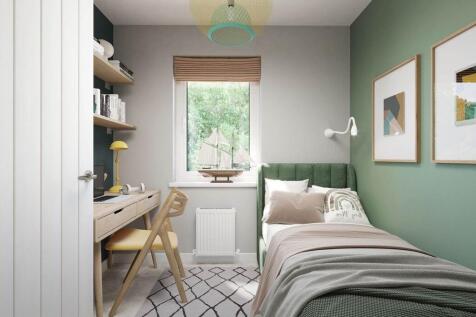 Plenty of space for a desk