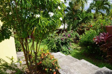Lush landscaping