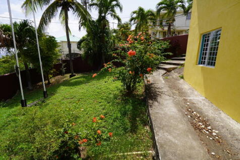 Large backyard