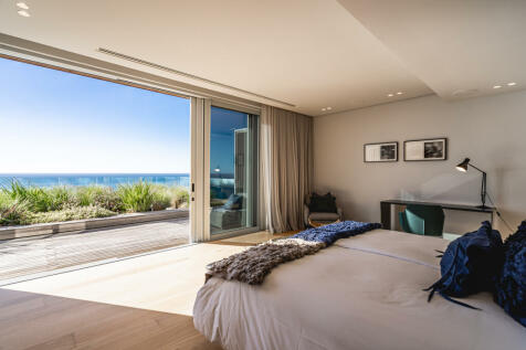 Master bedroom and view