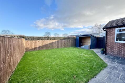 Rear garden