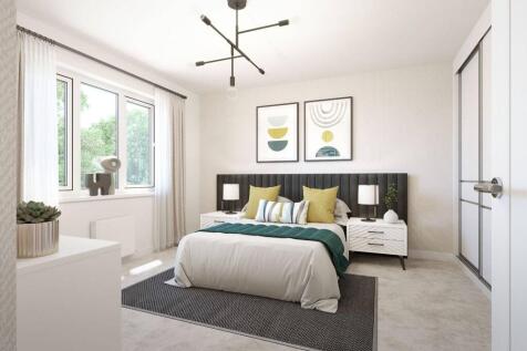 Bedroom 2 has plenty of room to add fitted wardrobes