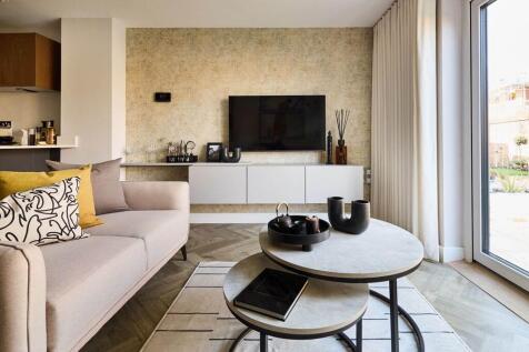 The lounge is flooded with natural light