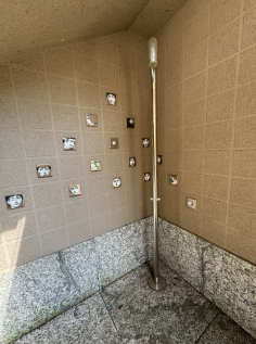 Outdoor shower