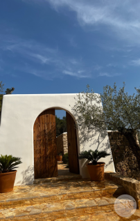 Villa door entrance